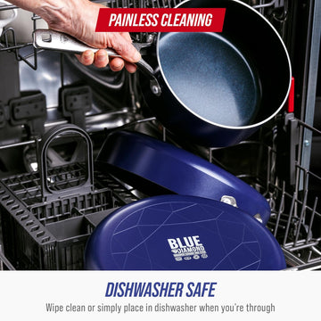 BATERIA BLUE DIAMOND ACERO TRIPLE 10PZ